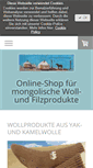 Mobile Screenshot of mongolei-werkstatt.org